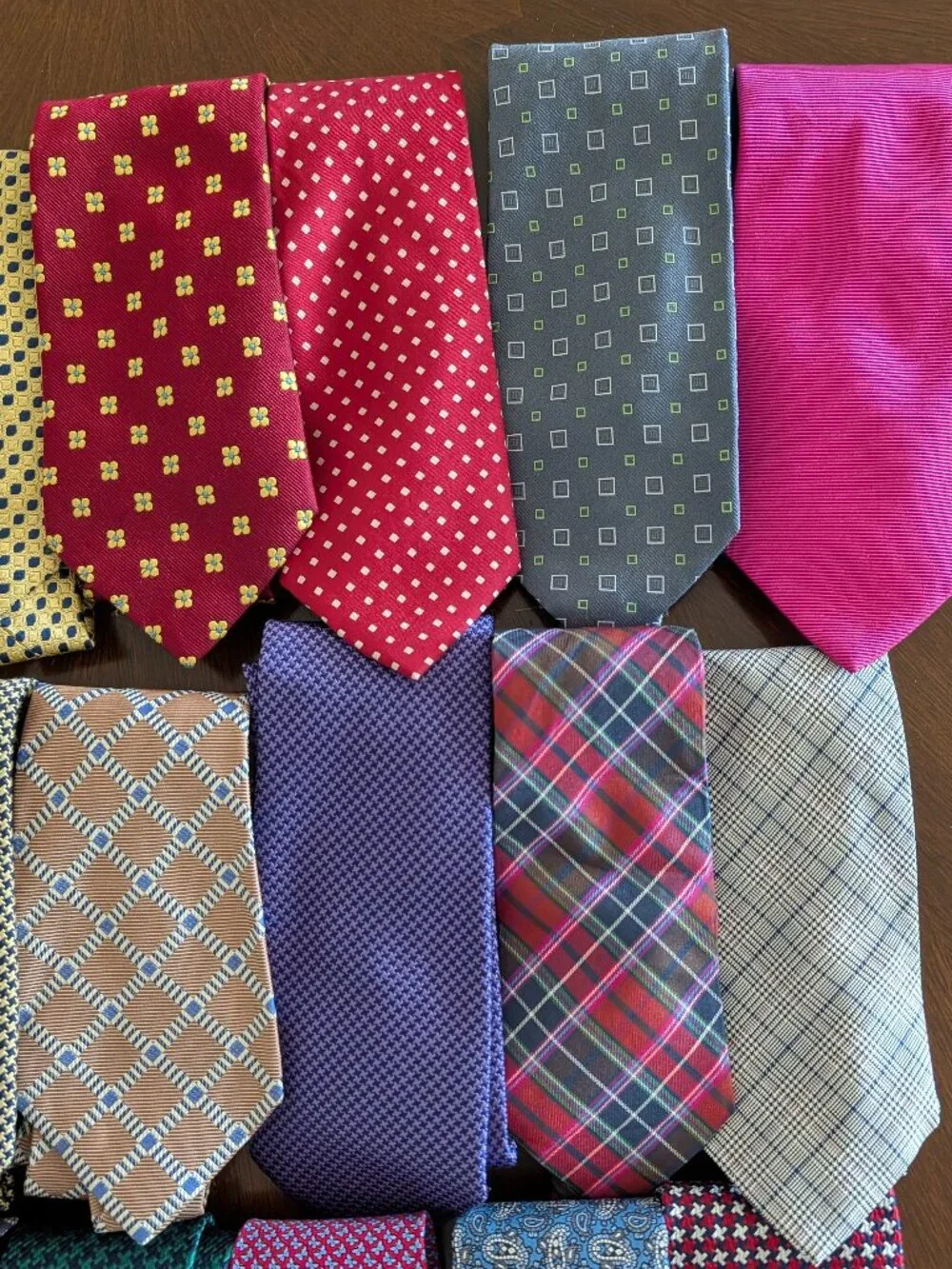 Handmade England Ties Gieves Hawkes Charles Hill Hilditch Key Seaward Stearn
